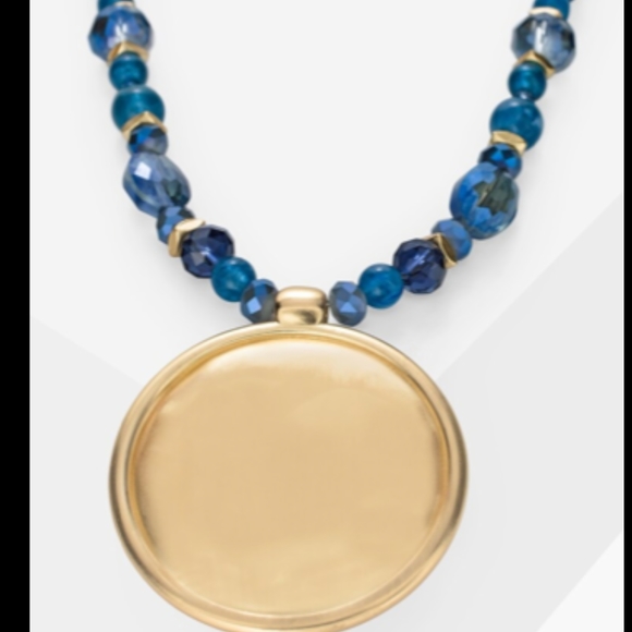 Chico's Nova Short Pendant Necklace - Picture 2 of 8